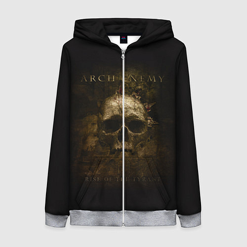 Женская толстовка на молнии ARch Enemy 37 / 3D-Меланж – фото 1