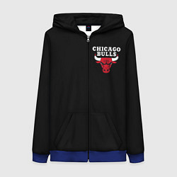 Женская толстовка на молнии CHICAGO BULLS