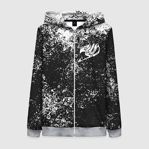 Женская толстовка на молнии FAIRY TAIL / 3D-Меланж – фото 1