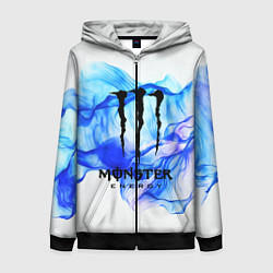 Толстовка на молнии женская MONSTER ENERGY, цвет: 3D-черный