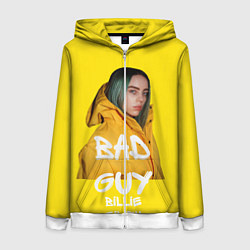 Женская толстовка на молнии Billie Eilish Билли Айлиш