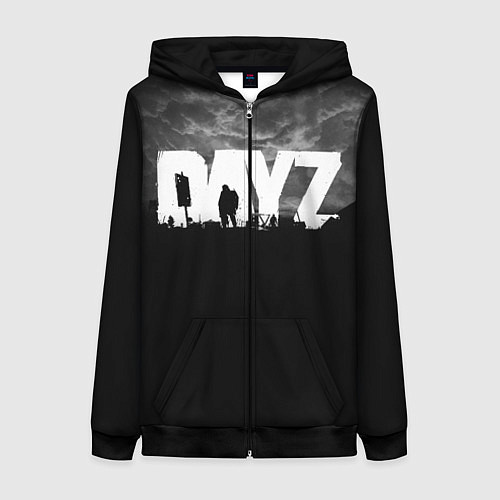 Женская толстовка на молнии DAYZ ДЕЙЗИ / 3D-Черный – фото 1