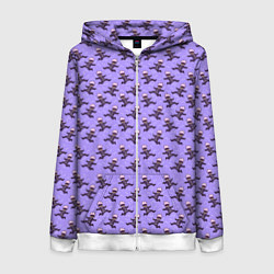 Толстовка на молнии женская ГОДЖО САТОРУ GOJO SATORU, цвет: 3D-белый