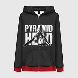 Женская толстовка на молнии Pyramid Head