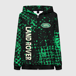 Женская толстовка на молнии Land Rover, Ленд Ровер