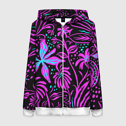 Женская толстовка на молнии Цветочная композиция Fashion trend