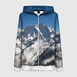 Женская толстовка на молнии Канченджанга, Гималаи, 8 586 м