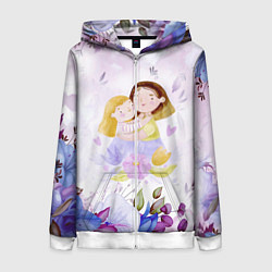 Женская толстовка на молнии Подарок любимой мамочке!