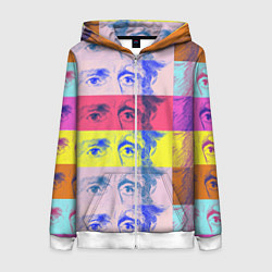 Женская толстовка на молнии Глаза Джексона