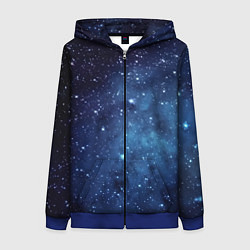 Женская толстовка на молнии Звездное небо - нейросеть