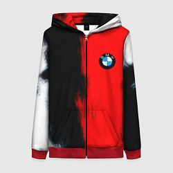 Женская толстовка на молнии Bmw sport colors