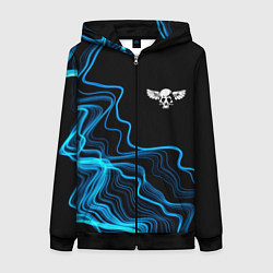 Женская толстовка на молнии Nazareth sound wave