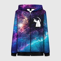 Женская толстовка на молнии Children of Bodom space rock