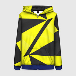 Женская толстовка на молнии Абстрактные стекло