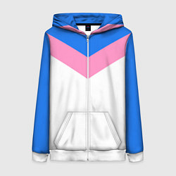 Женская толстовка на молнии В стиле 90-х ретро спортивная