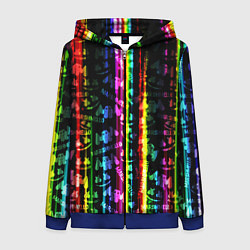 Женская толстовка на молнии Marshmello градиент