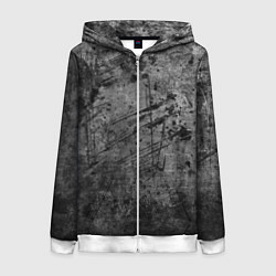 Женская толстовка на молнии Абстракция - grunge break