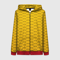 Женская толстовка на молнии Улей