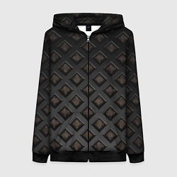 Женская толстовка на молнии Геометрический узор