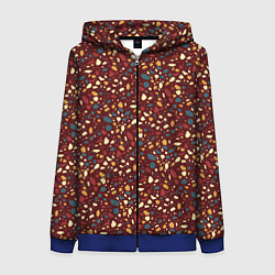 Женская толстовка на молнии Садовая дорожка