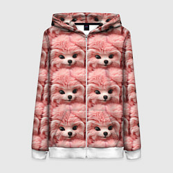 Женская толстовка на молнии Игрушки зверушки