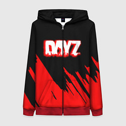 Женская толстовка на молнии Dayz штрихи красок