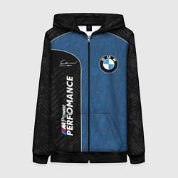 Женская толстовка на молнии BMW Performance Power