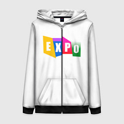 Женская толстовка на молнии Expo Выстовка