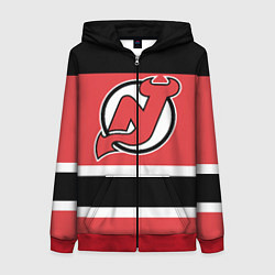 Женская толстовка на молнии New Jersey Devils