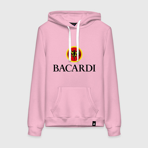Женская толстовка-худи Bacardi / Светло-розовый – фото 1