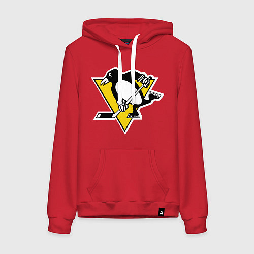 Женская толстовка-худи Pittsburgh Penguins: Malkin 71 / Красный – фото 1
