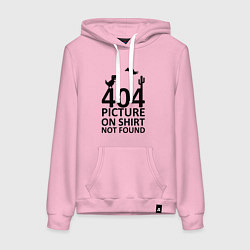 Толстовка-худи хлопковая женская 404, цвет: светло-розовый