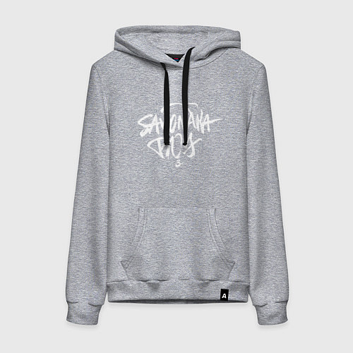 Женская толстовка-худи Sayonara Boy / Меланж – фото 1