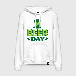 Женская толстовка-худи Beer day