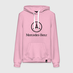 Женская толстовка-худи Logo Mercedes-Benz