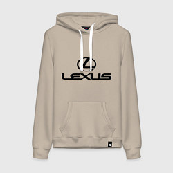 Женская толстовка-худи Lexus logo