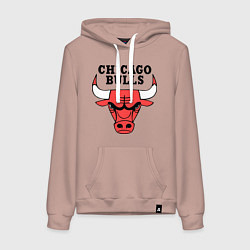 Женская толстовка-худи Chicago Bulls