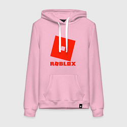 Женская толстовка-худи Roblox Logo