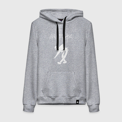 Женская толстовка-худи Ghostemane 2 / Меланж – фото 1