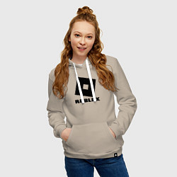 Толстовка-худи хлопковая женская ROBLOX, цвет: миндальный — фото 2