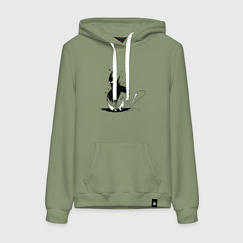 Женская толстовка-худи Hollow Knight / Авокадо – фото 1