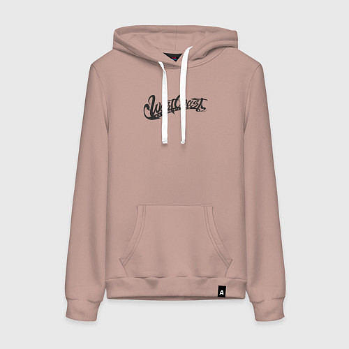 Женская толстовка-худи West Coast Customs / Пыльно-розовый – фото 1