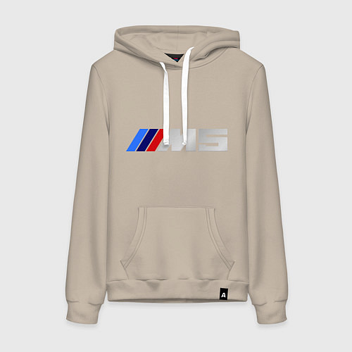 Женская толстовка-худи BMW M5 / Миндальный – фото 1