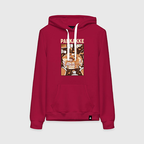 Женская толстовка-худи Pankakke / Маджента – фото 1