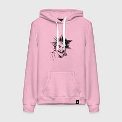Толстовка-худи хлопковая женская Михаил Горшенёв Горшок КиШ, цвет: светло-розовый