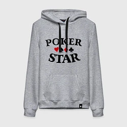 Женская толстовка-худи Poker Star