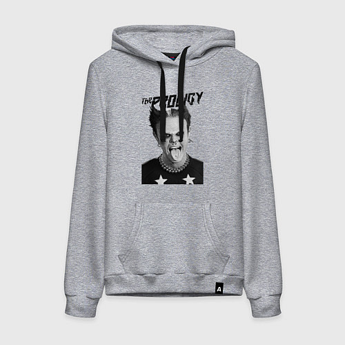 Женская толстовка-худи Firestarter - The prodigy / Меланж – фото 1