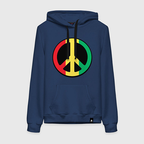 Женская толстовка-худи Pacific jamaica / Тёмно-синий – фото 1