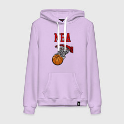 Женская толстовка-худи Basketball - NBA logo