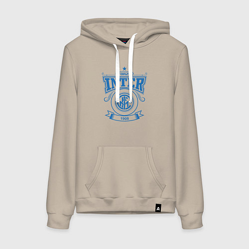 Женская толстовка-худи Forza Inter / Миндальный – фото 1